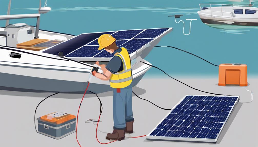 How to Install Solar Panels on a Boat – Solar European - Solar Panel Installation On River Boat